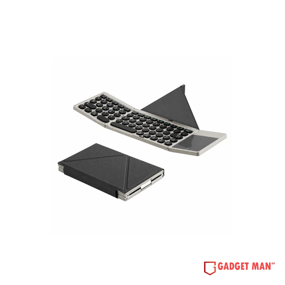 Duxducis OK Flip Series Tri-Fold Touch Bluetooth Keyboard
