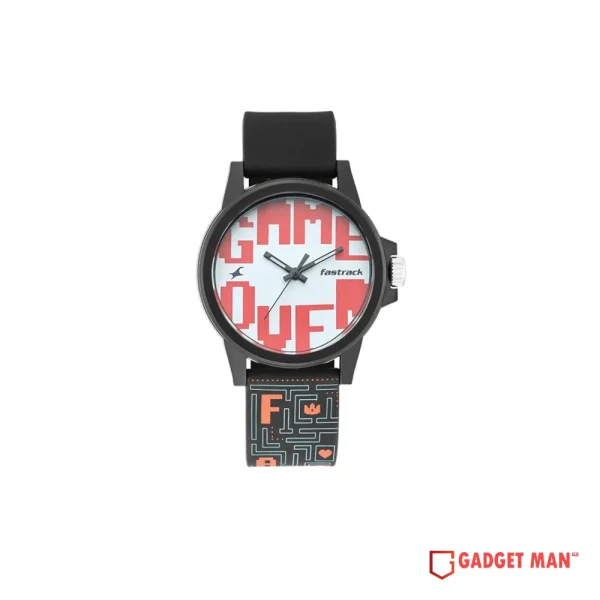 Fastrack Arcade Quartz 68012PP01 Analog Silicone Strap Unisex Watch