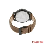 Fastrack Bare Basics 3246NL01 Quartz Date Analog Leather Strap Men’s Watch