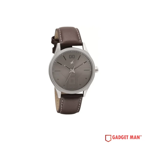Fastrack Bare Basics 3247SL01 Quartz Analog Leather Strap Men’s Watch