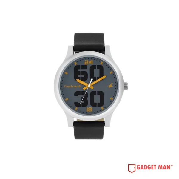 Fastrack Bold 38051SL03 Quartz Analog Leather Strap Men’s Watch