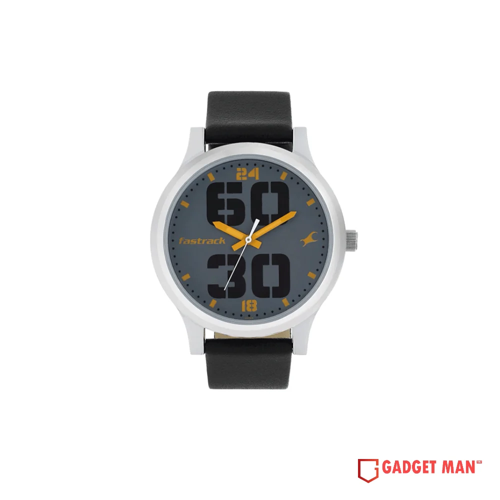 Fastrack Bold 38051SL03 Quartz Analog Leather Strap Men’s Watch