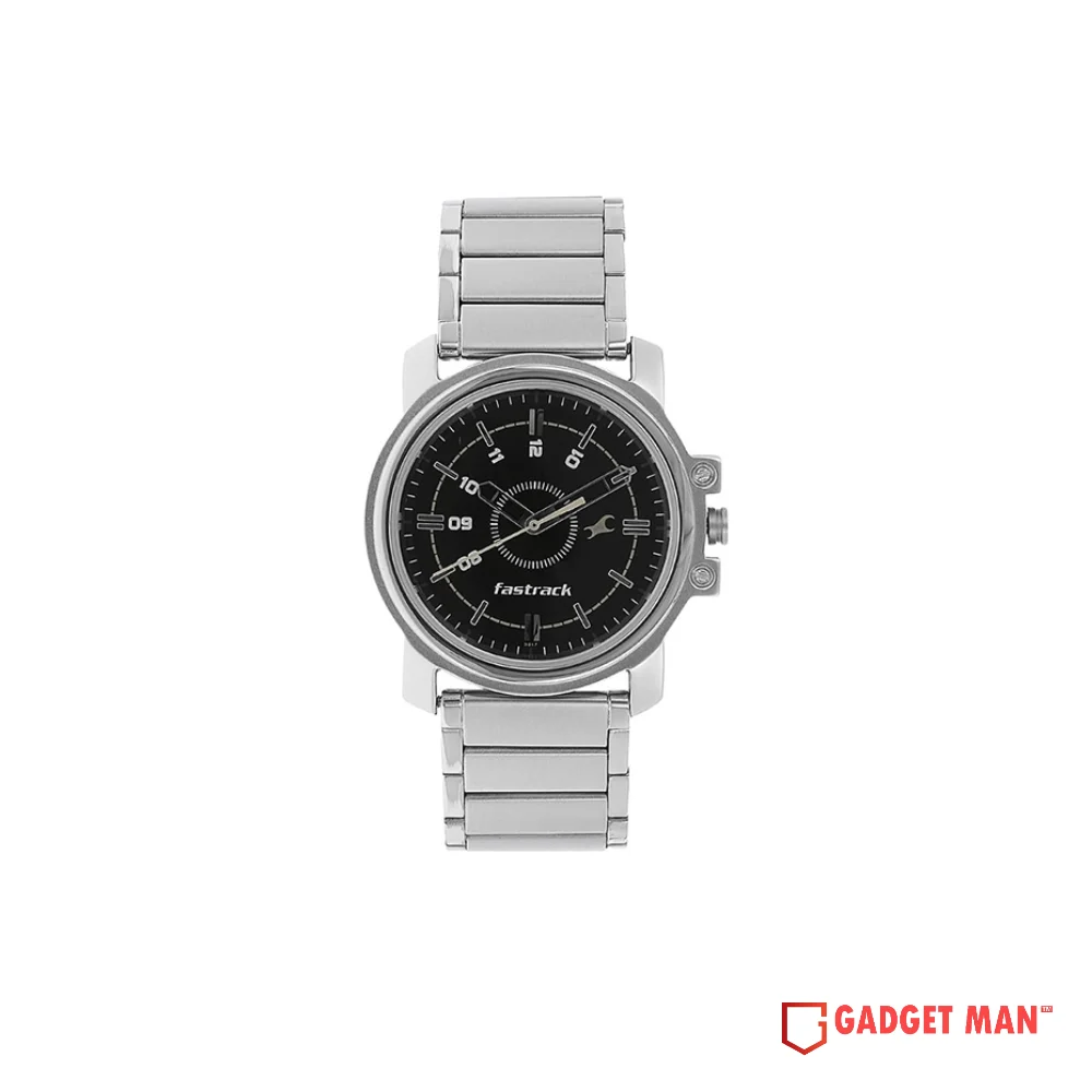 fastrack-economy-3039sm02-analog-stainless-steel-strap-men-s-watch-gadgetman Fastrack Economy 3039SM02 Analog Stainless Steel Strap Men’s Watch