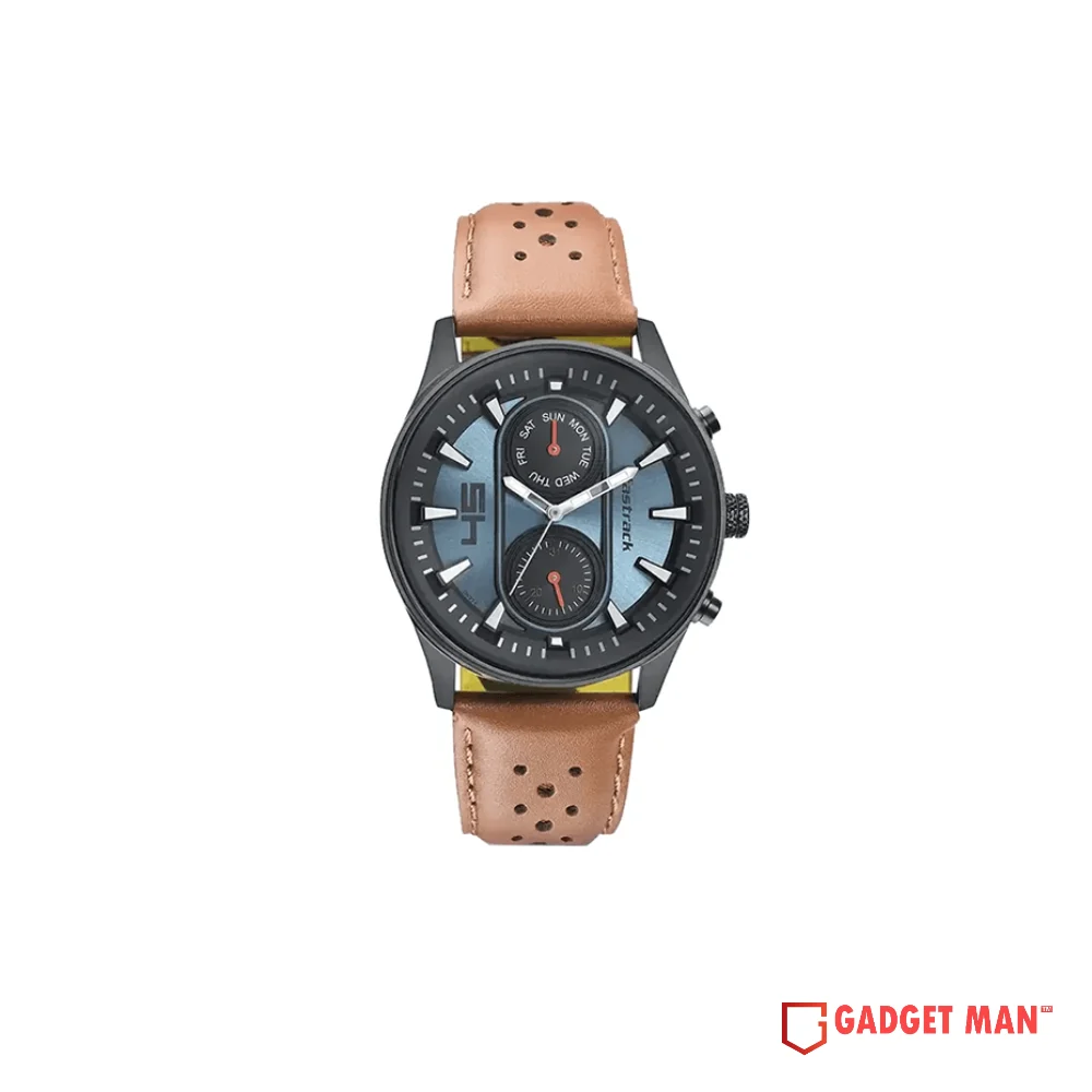 Fastrack Fastfit 3224NL02 Quartz Day Date Analog Leather Strap Men’s Watch
