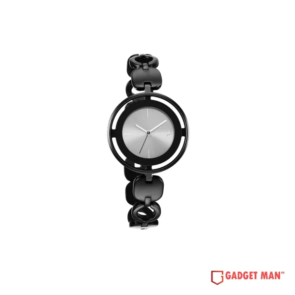 Fastrack Glitch Quartz 6237NM01 Analog Stainless Steel Women's Watch