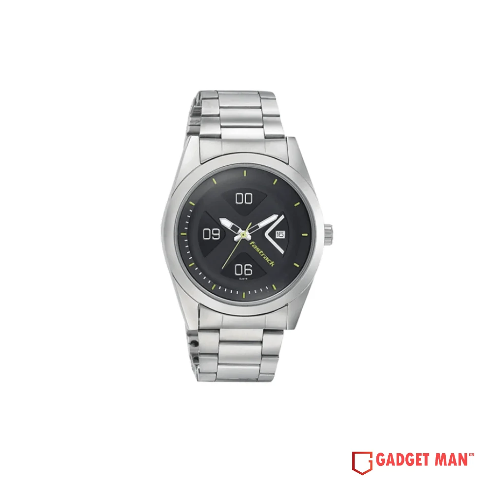 fastrack-go-skate-3218sm02-quartz-date-stainless-steel-strap-men-s-watch-gadgetman Fastrack Go Skate 3218SM02 Quartz Date Stainless Steel Strap Men’s Watch