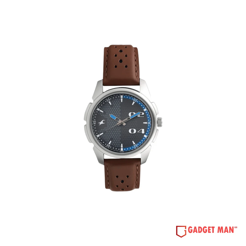 Fastrack Loopholes 3124SL06 Quartz Analog Leather Strap Men’s Watch