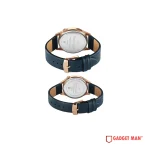 Fastrack Mixmatched Quartz 33056296WL01 Analog Leather Strap Couple Watch