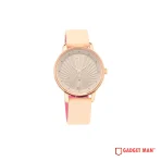 Fastrack Ruffles 6206wl01 Leather Strap Women's Watch