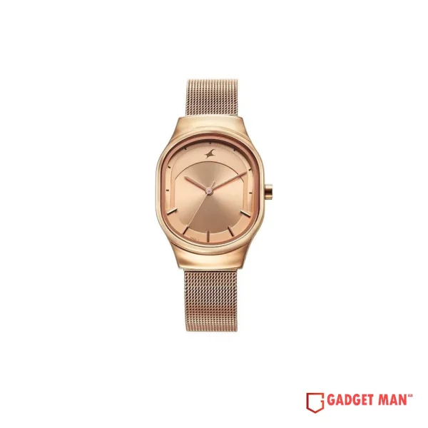 Fastrack Snob X Quartz 6283WM01 Analog Stainless Steel Strap Women’s Watch