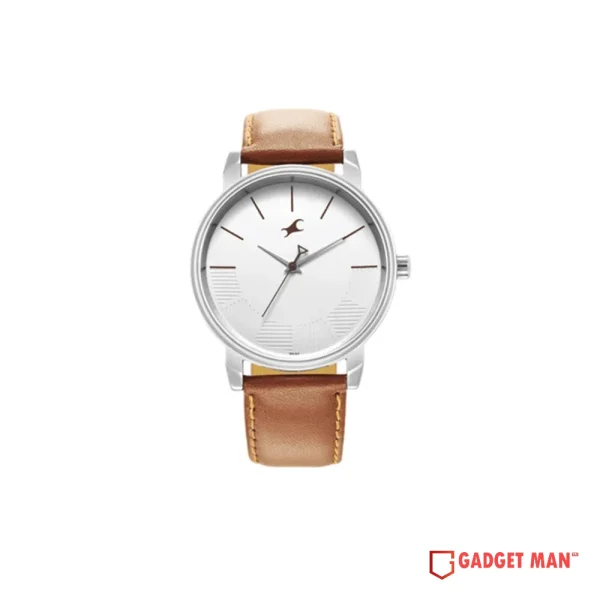 Fastrack Stunners 3291SL02 Quartz Analog Leather Strap Men’s Watch