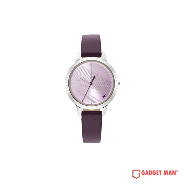 Fastrack Stunners 6267SL01 Leather Strap Women's Watch