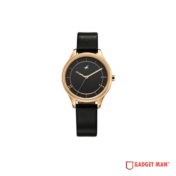 Fastrack Stunners Quartz 6296WL01 Analog Leather Strap Women’s Watch