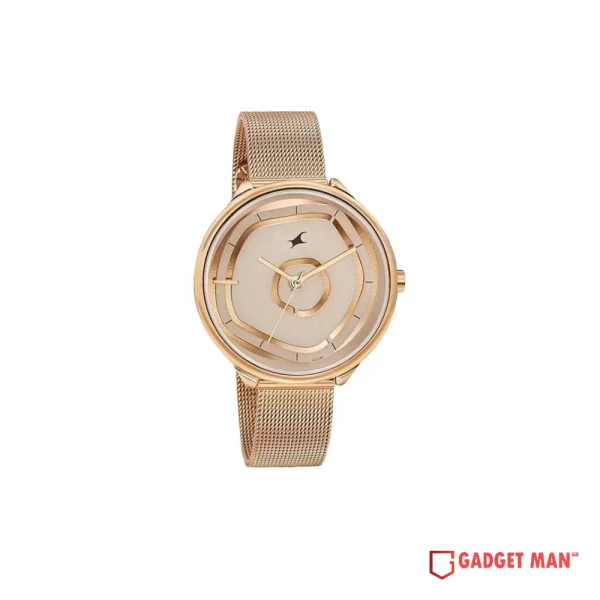 Fastrack Stunners Quartz 6303WM01 Analog Stainless Steel Strap Women’s Watch