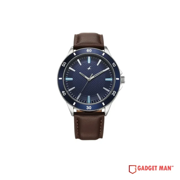Fastrack Stunners X 38160SL04 Quartz Leather Strap Men’s Watch
