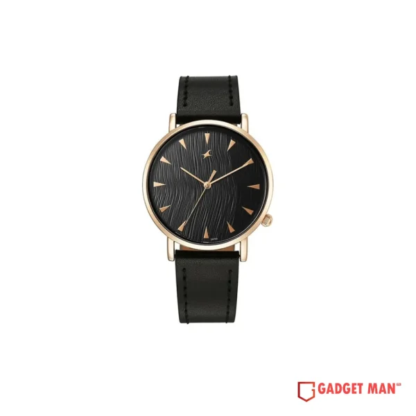 Fastrack Stunners X Quartz 68044WL01 Analog Leather Strap Women’s Watch