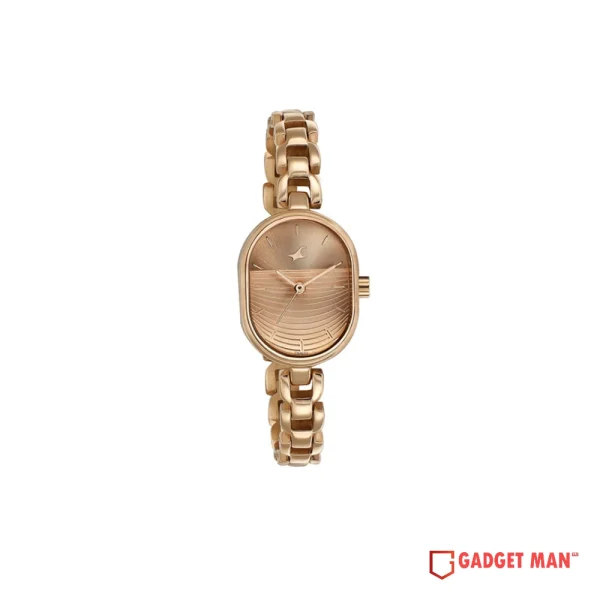 Fastrack Style Up 6258WM01 Quartz Analog Metal Strap Women's Watch