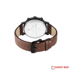 Fastrack Tick Tock 3287NL01 Quartz Day Date Analog Leather Strap Men’s Watch