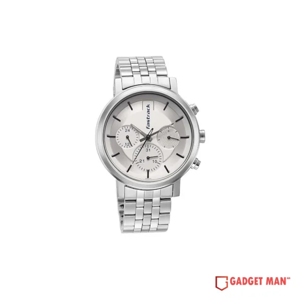 Fastrack Tick Tock Multifunction 3287SM01 Analog Stainless Steel Strap Men’s Watch