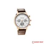 Fastrack Tick Tock Quartz 3287WL01 Multifunction Analog Leather Strap Men's Watch