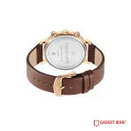 Fastrack Tick Tock Quartz 3287WL01 Multifunction Analog Leather Strap Men's Watch
