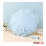 Floral Print Dual-Color Folding Umbrella