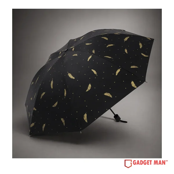 Fresh Bronzing Feather Anti-UV Umbrella