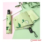 Fruit Print Design Protective Folding Umbrella