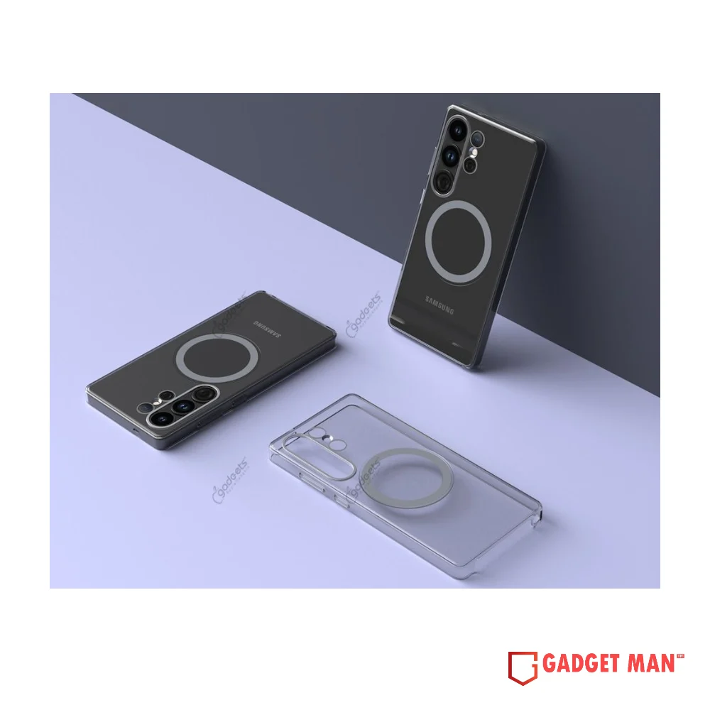 Galaxy S25 Ultra Clear Magnet Case - Transparent
