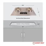 Gazi EG-750S Smiss Gas Stove