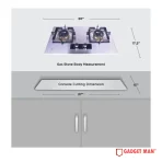 Gazi GA-BGS-36 Smiss Gas Stove