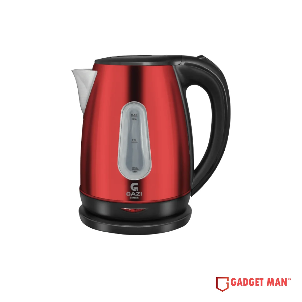 Gazi GB-S1811-R Smiss Electric Kettle - 1.8L