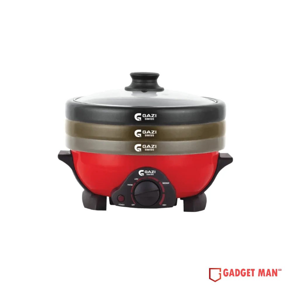 gazi-gmc-3l-smiss-multi-cooker-1000w-gadgetman Gazi GMC-3L Smiss Multi Cooker - 1000W