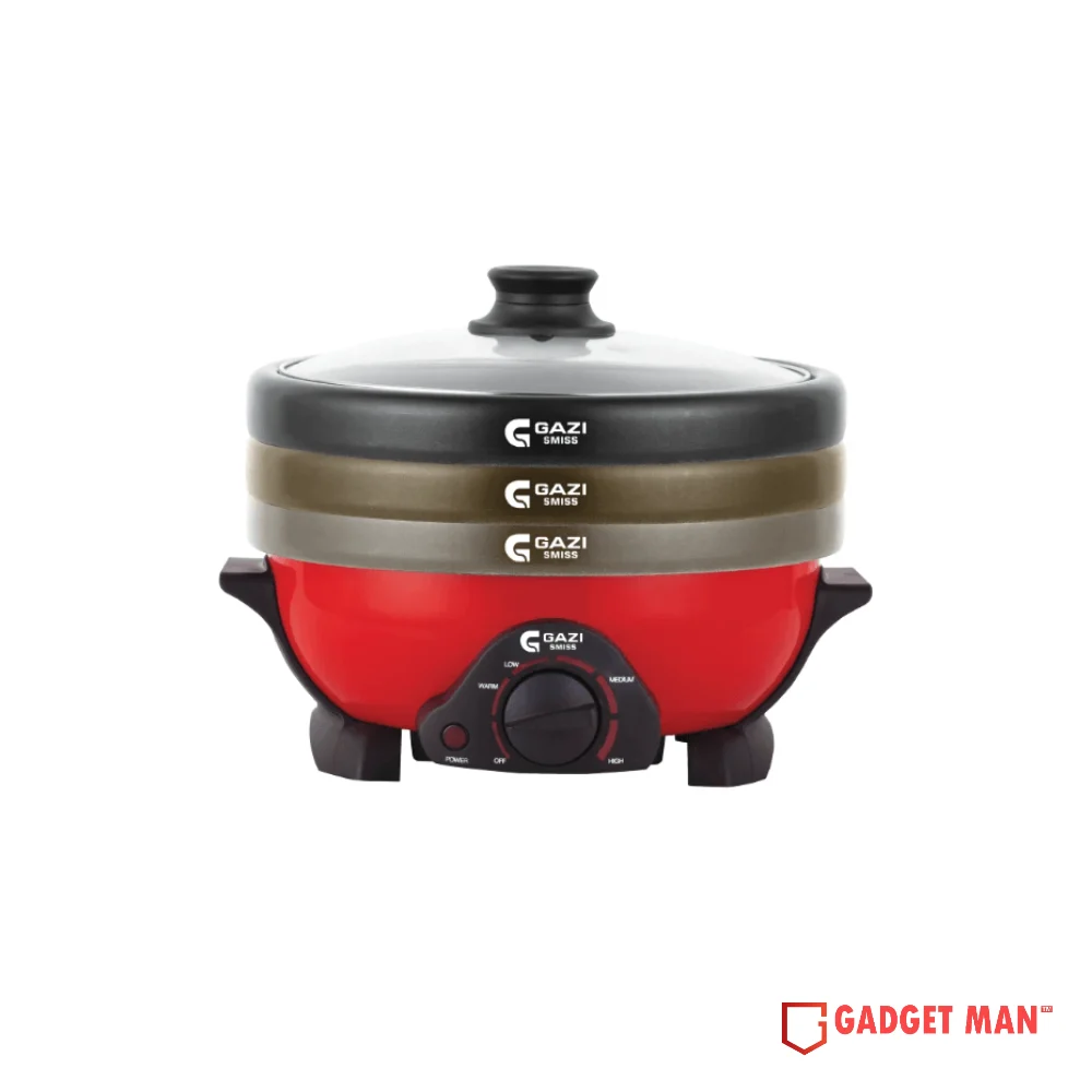 gazi-gmc-4l-smiss-multi-cooker-1300w-gadgetman Gazi GMC-4L Smiss Multi Cooker - 1300W