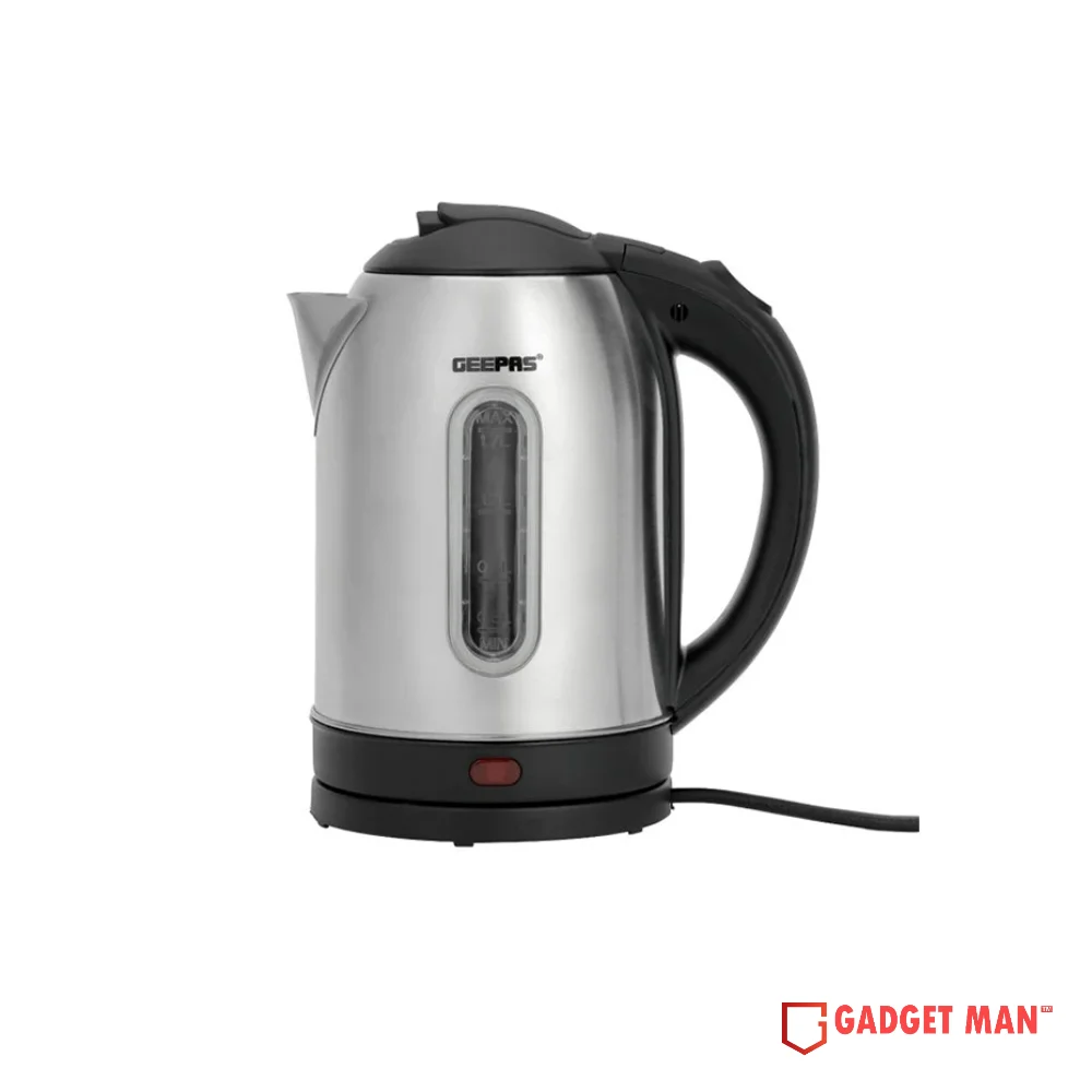 Geepas GK6123 Stainless Steel Electric Kettle - 1.8L