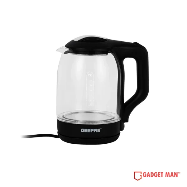 Geepas GK9901 Glass Body Electric Kettle - 1.8L