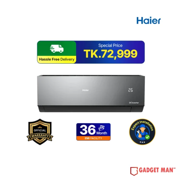 Haier HSU-19ULTIMATECOOL Inverter Pro Air Conditioner - 1.6 TON