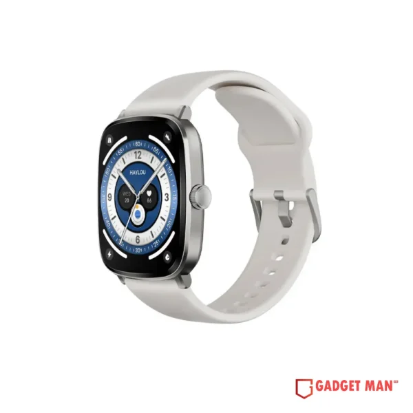 Haylou RS5 Bluetooth Calling Smart Watch – Silver