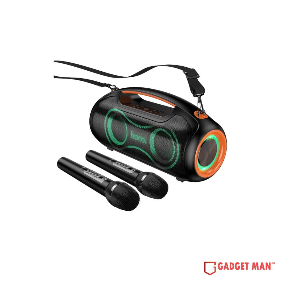 Hoco DS67 Bluetooth Party Speaker with 2 Wireless Microphones