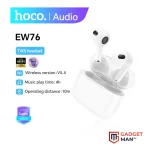 Hoco EW76 True Wireless Stereo Headset White