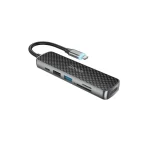 Hoco HB24 6 in 1 USB-C Multifunction Adapter 60W
