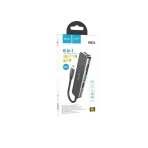 Hoco HB24 6 in 1 USB-C Multifunction Adapter 60W
