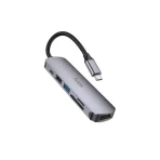 Hoco HB28 6 in 1 USB-C Multifunction Adapter 60W
