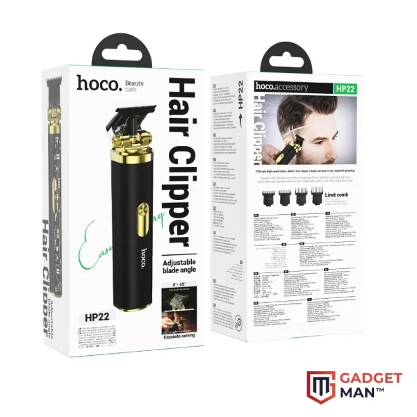 Hoco HP22 Retro Engraving Electric Hair Clipper