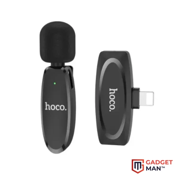 Hoco L15 Lightning Lavalier Wireless Microphone For iPhone