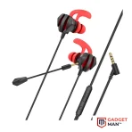 Hoco M105 Sharp 3.5mm Wired Gaming Earphone With Detachable Mic