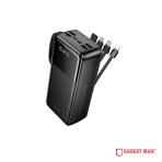 Hoco MMJ-13 Rest Power Bank with Built in Cables - 30000mAh