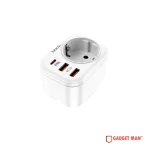 Hoco NS3 3 USB + 1 Bit Multifunctional Safety Socket 4000W
