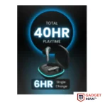 ICE Aura ENC TWS Earbuds-Black