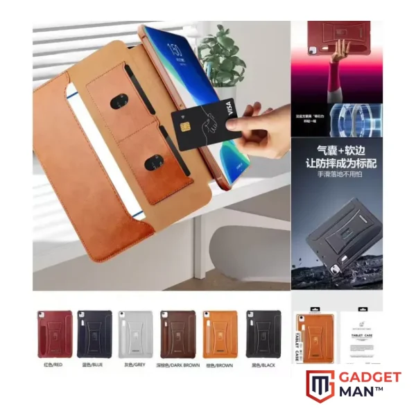 Ipad Back Cover and Flip Cover 2in 1 Case Premium Leather Case